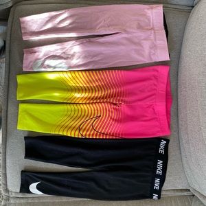 Three pair of Toddler Nike leggings just in time for Spring time.